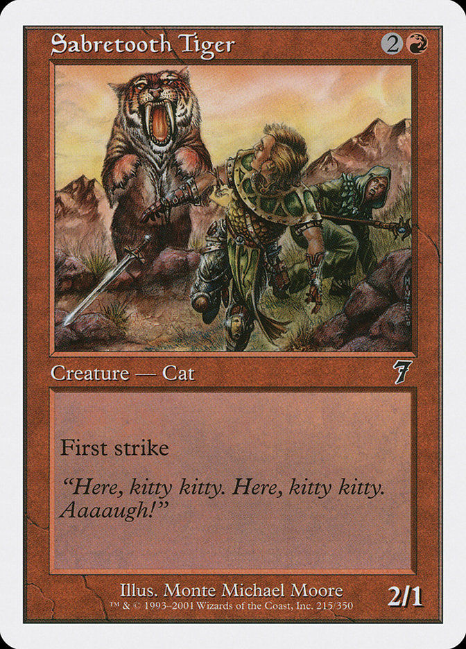Sabretooth Tiger (7ED) (215)