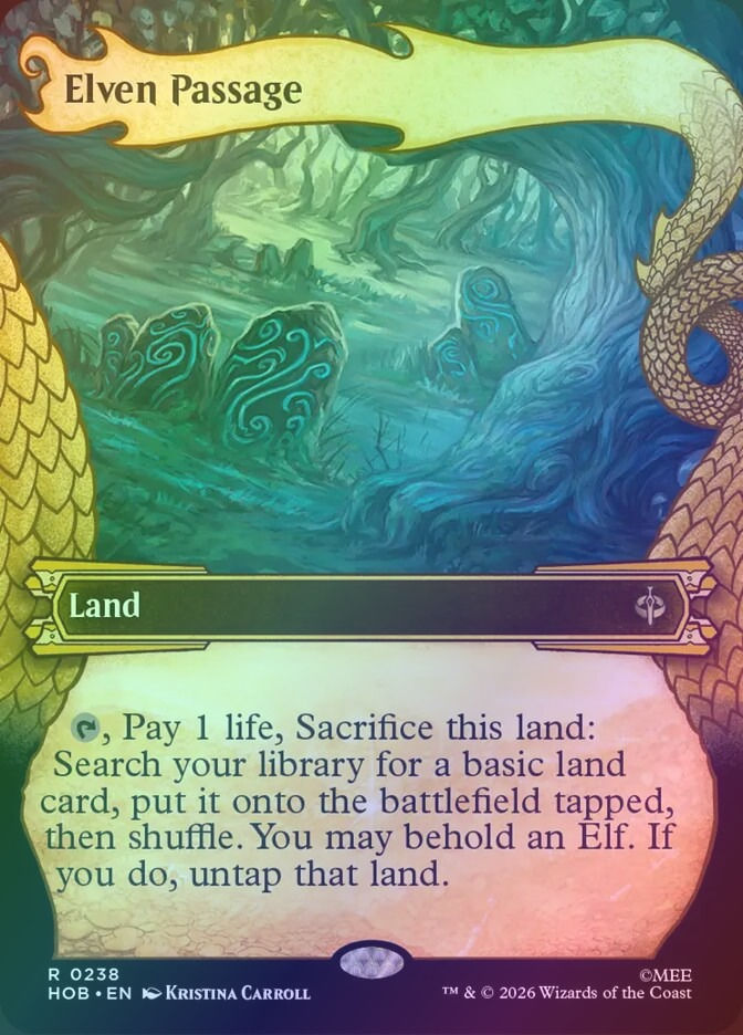 Elven Passage (HOB) (238) / Showcase / Foil