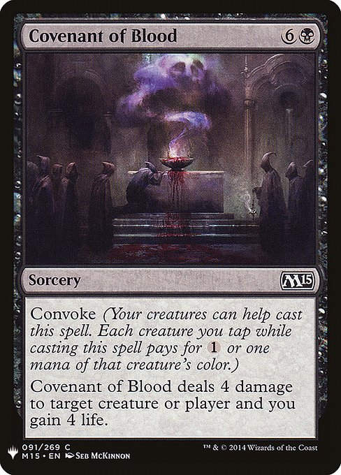 Covenant of Blood (PLST) (M15-91)