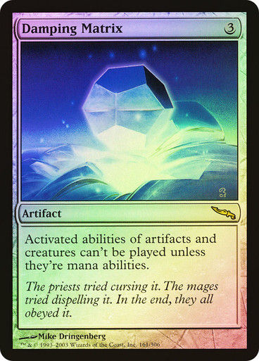 Damping Matrix (MRD) (161) / Foil