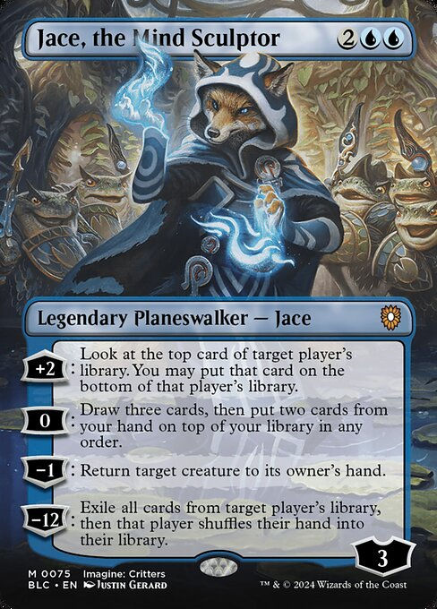 Jace, the Mind Sculptor (blc) (75) / Borderless