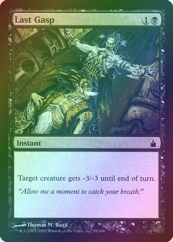 Last Gasp (RAV) (93) / Foil