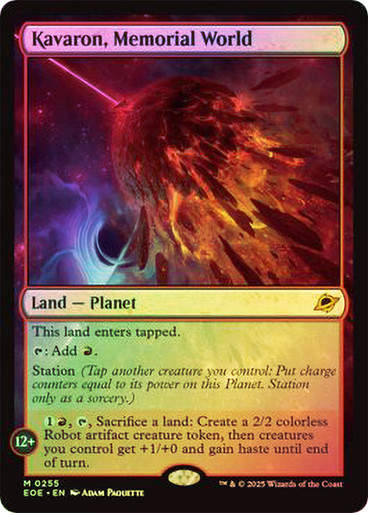 Kavaron, Memorial World (EOE) (255) / Foil
