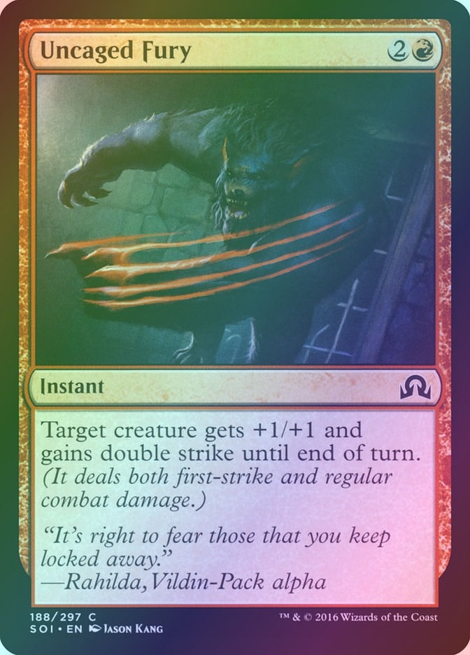 Uncaged Fury (SOI) (188) / Foil