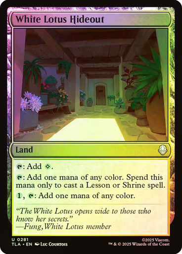 White Lotus Hideout (TLA) (281) / Foil