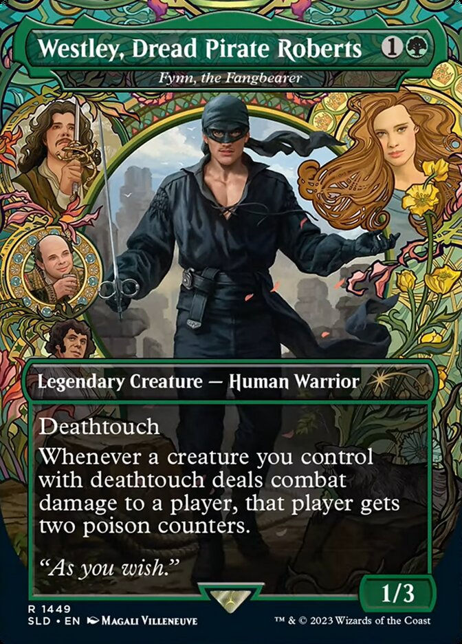Fynn, the Fangbearer (SLD) (1449) / Borderless
