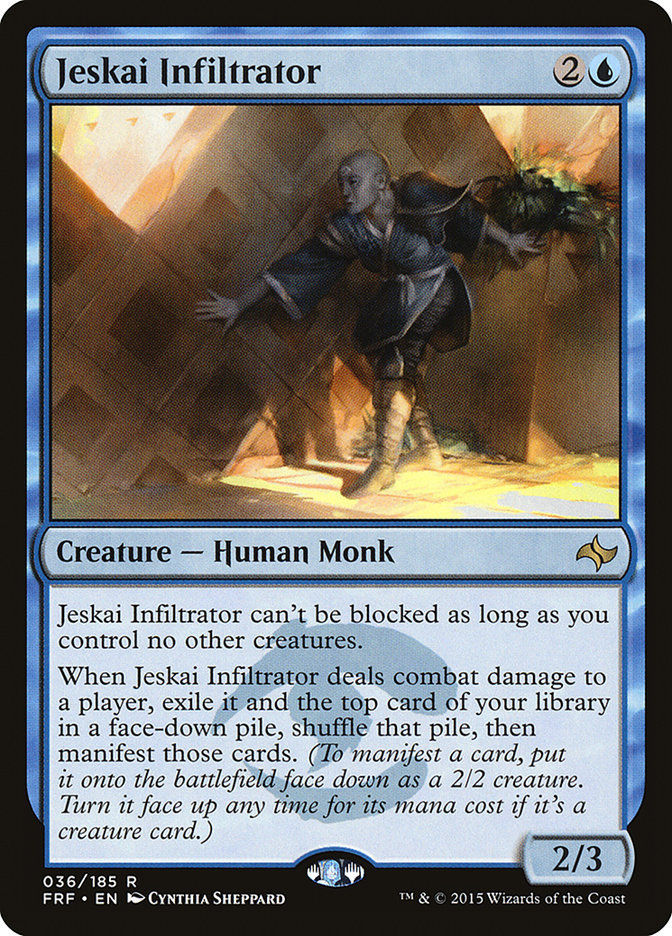 Jeskai Infiltrator (FRF) (36)