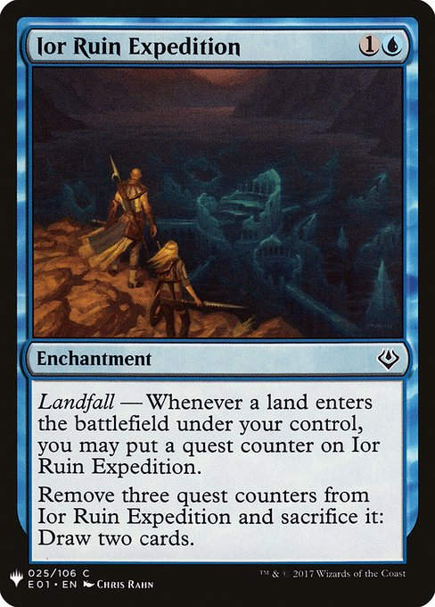 Ior Ruin Expedition (PLST) (E01-25)