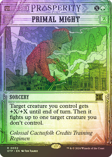 Primal Might (otp) (32) / Foil
