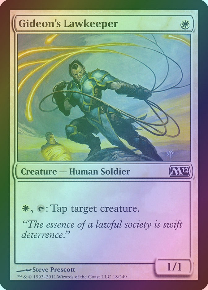 Gideon's Lawkeeper (M12) (18) / Foil