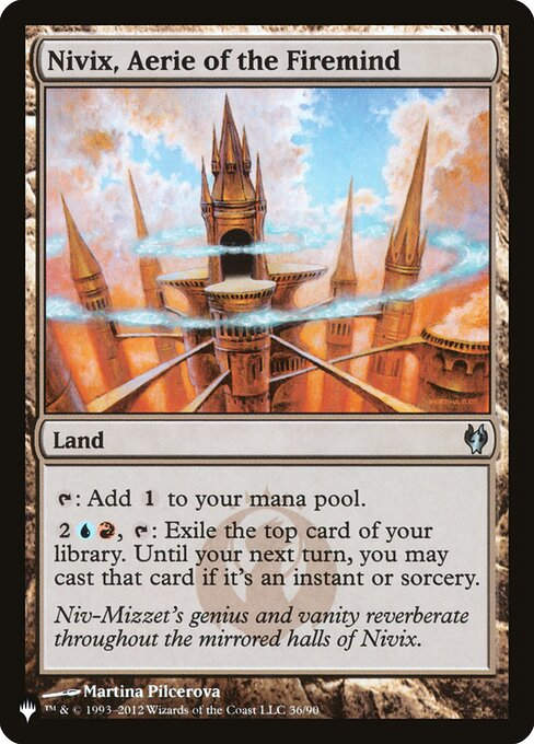 Nivix, Aerie of the Firemind (PLST) (DDJ-36)