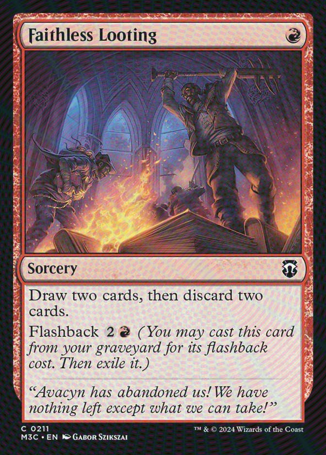 Faithless Looting (M3C) (211) / Ripple Foil