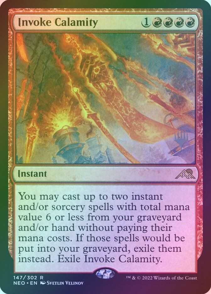 Invoke Calamity (PNEO) (147p) / Foil