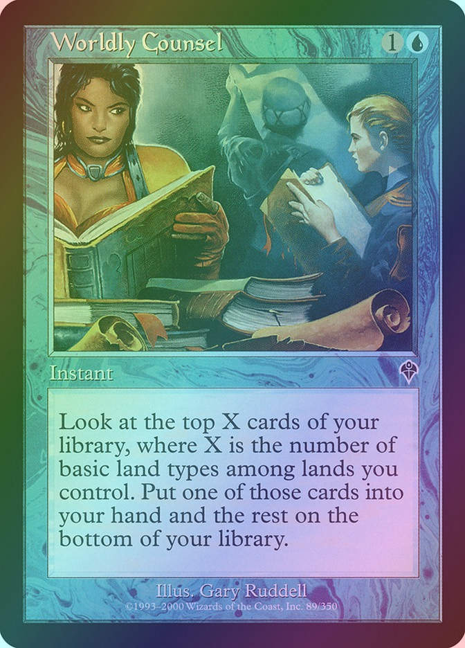Worldly Counsel (INV) (89) / Foil