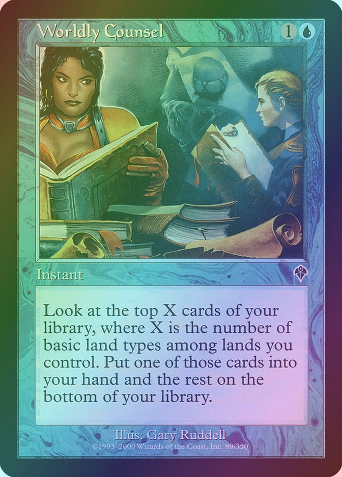 Worldly Counsel (INV) (89) / Foil