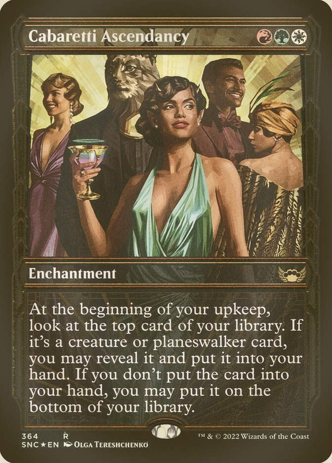 Cabaretti Ascendancy (SNC) (364) / Showcase / Gilded Foil
