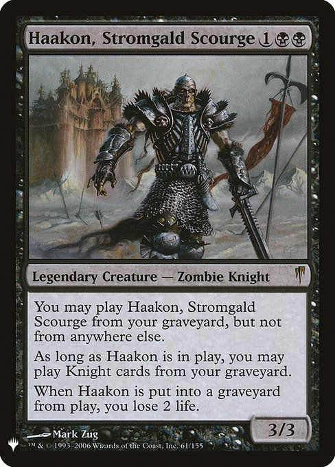 Haakon, Stromgald Scourge (PLST) (CSP-61)