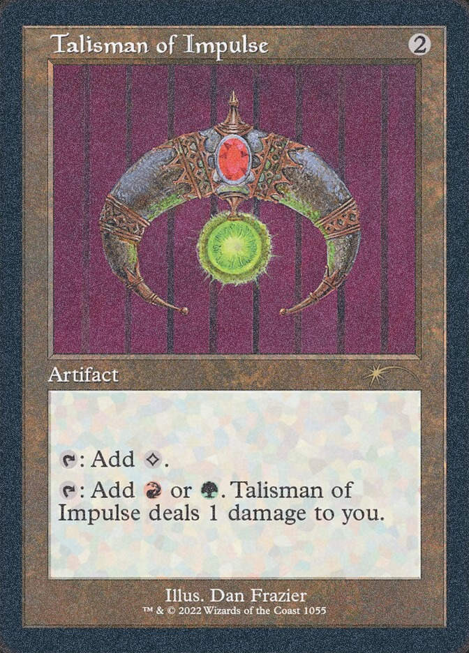Talisman of Impulse (SLD) (1055) / Foil Etched