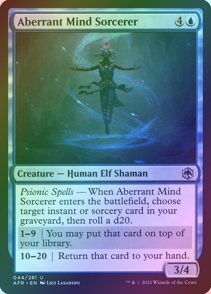 Aberrant Mind Sorcerer (AFR) (44) / Foil