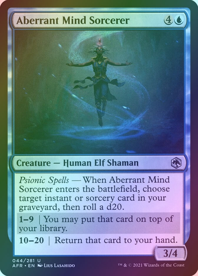 Aberrant Mind Sorcerer (AFR) (44) / Foil