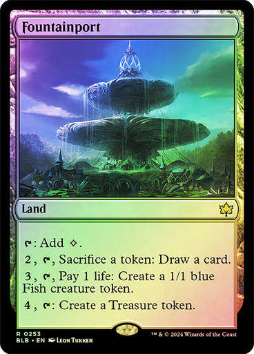Fountainport (blb) (253) / Foil