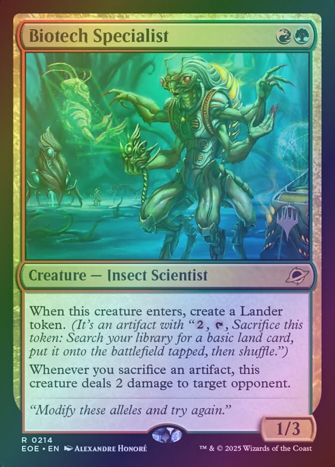 Biotech Specialist (PEOE) (214p) / Foil