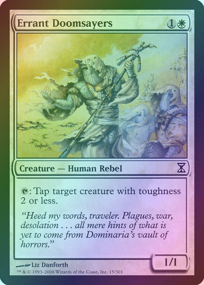 Errant Doomsayers (TSP) (15) / Foil