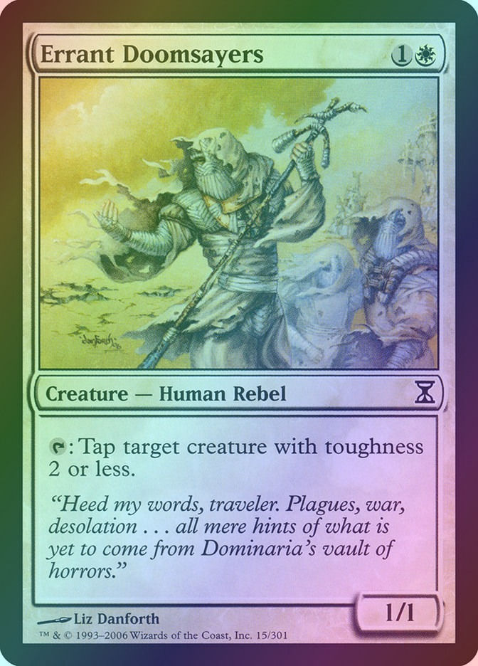 Errant Doomsayers (TSP) (15) / Foil