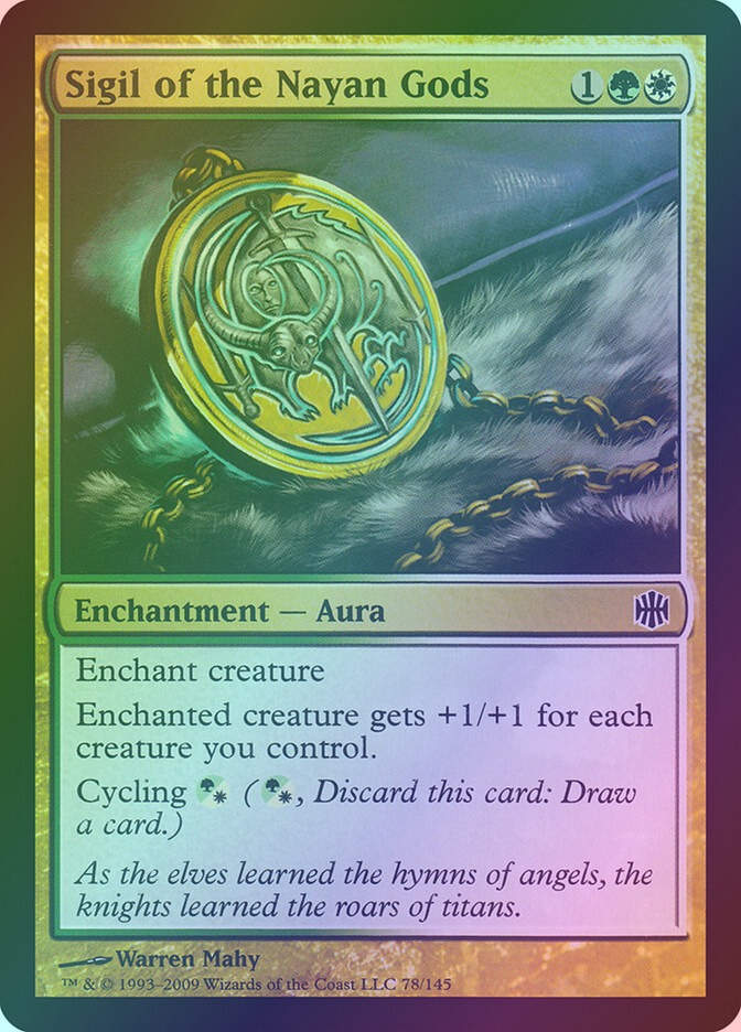 Sigil of the Nayan Gods (ARB) (78) / Foil
