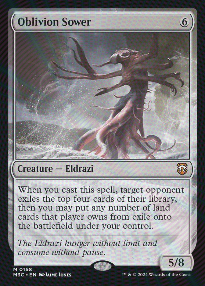 Oblivion Sower (M3C) (158) / Ripple Foil