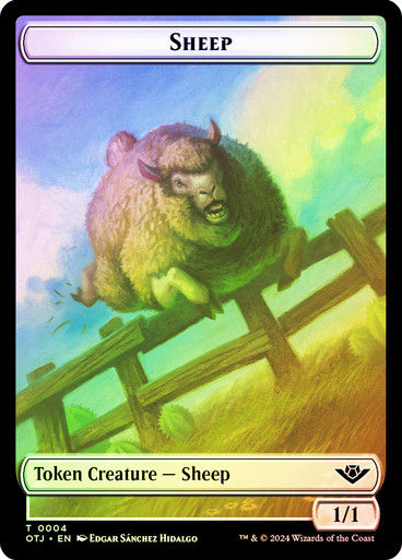 Mercenary // Sheep (TOTJ) / Foil — cara 2 de 2