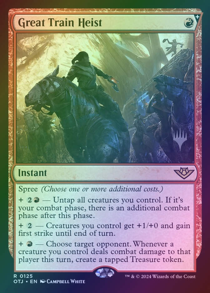 Great Train Heist (POTJ) (125p) / Foil