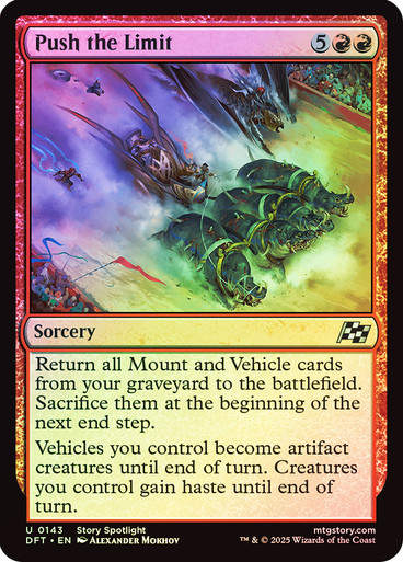 Push the Limit (DFT) (143) / Foil