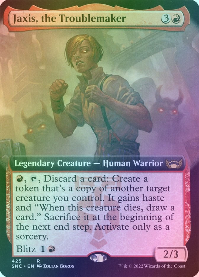 Jaxis, the Troublemaker (SNC) (425) / Extended Art / Foil