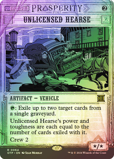 Unlicensed Hearse (otp) (64) / Foil