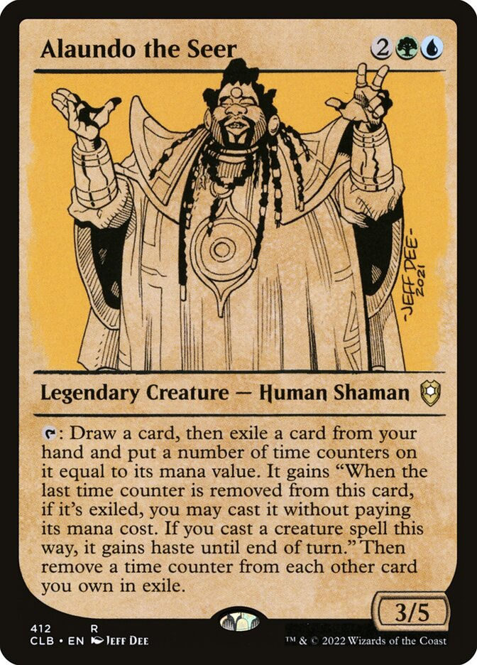 Alaundo the Seer (CLB) (412) / Showcase