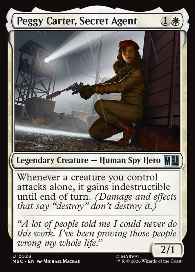 Peggy Carter, Secret Agent (MSC) (523)
