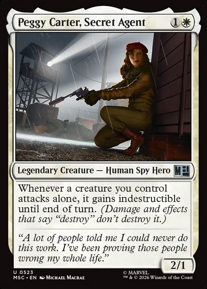 Peggy Carter, Secret Agent (MSC) (523)
