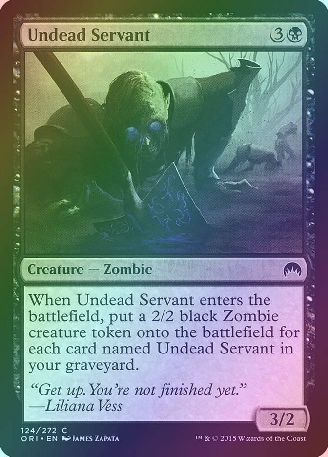Undead Servant (ORI) (124) / Foil