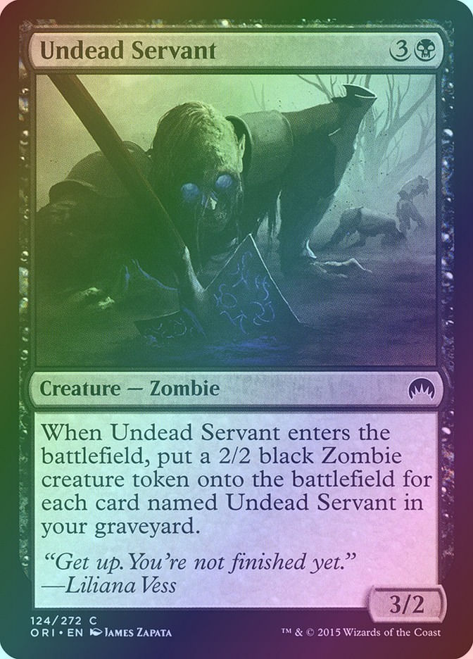 Undead Servant (ORI) (124) / Foil