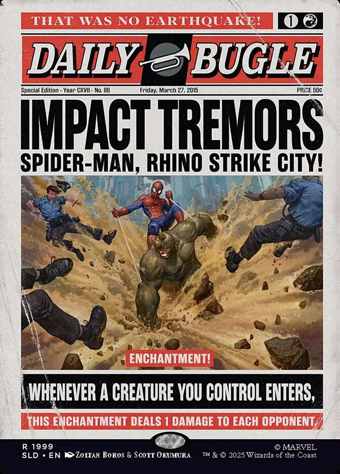 Impact Tremors (SLD) (1999) / Borderless