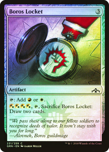 Boros Locket (GRN) (231) / Foil