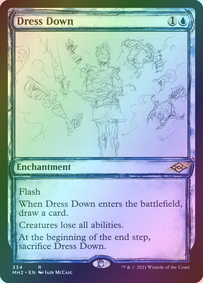 Dress Down (MH2) (334) / Showcase / Foil