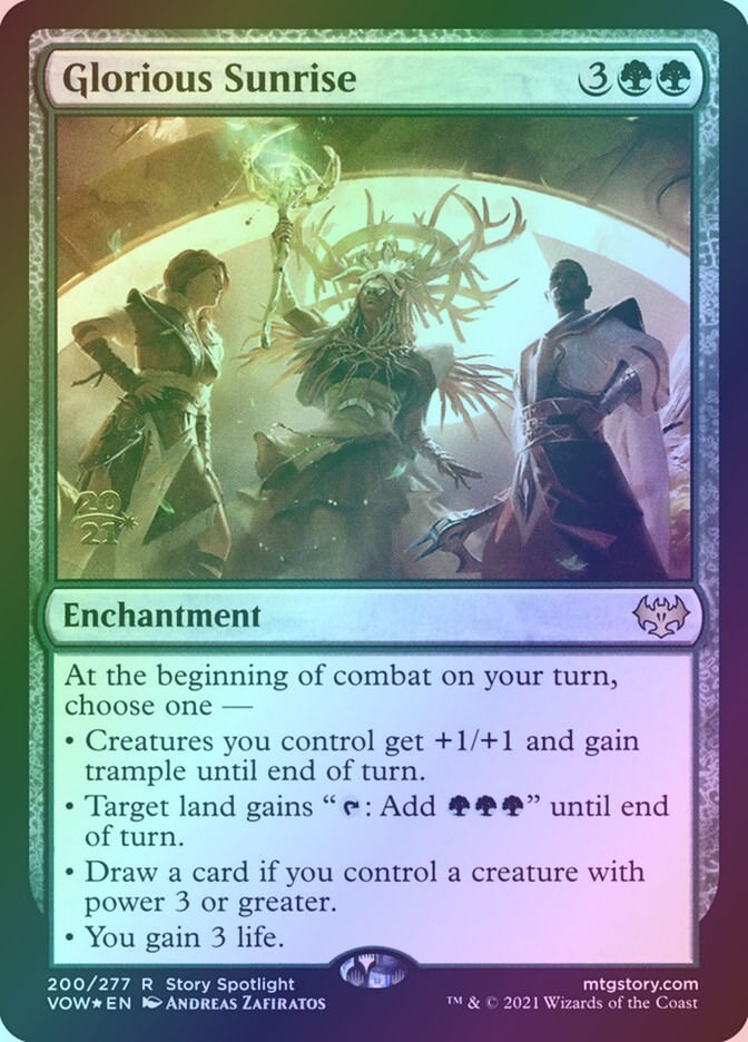 Glorious Sunrise (PVOW) (200s) / Foil