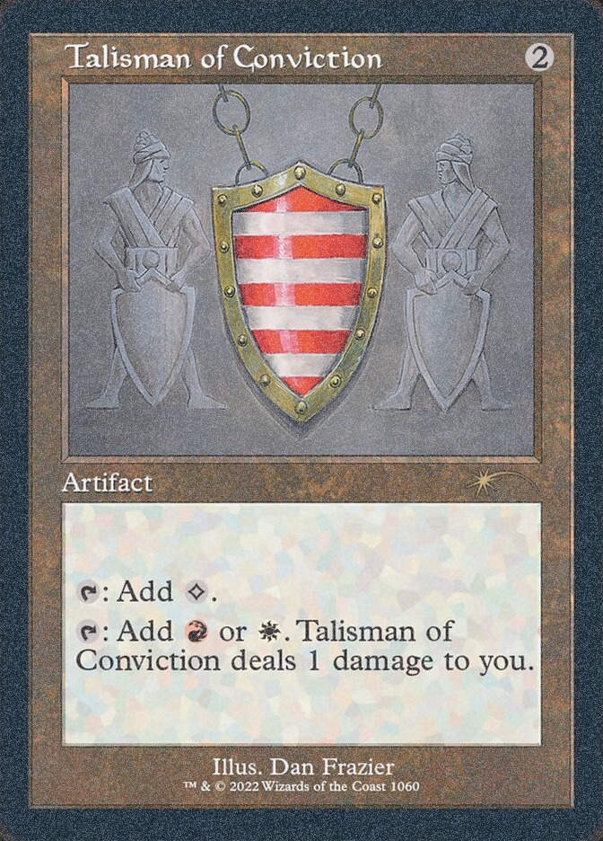 Talisman of Conviction (SLD) (1060) / Foil Etched