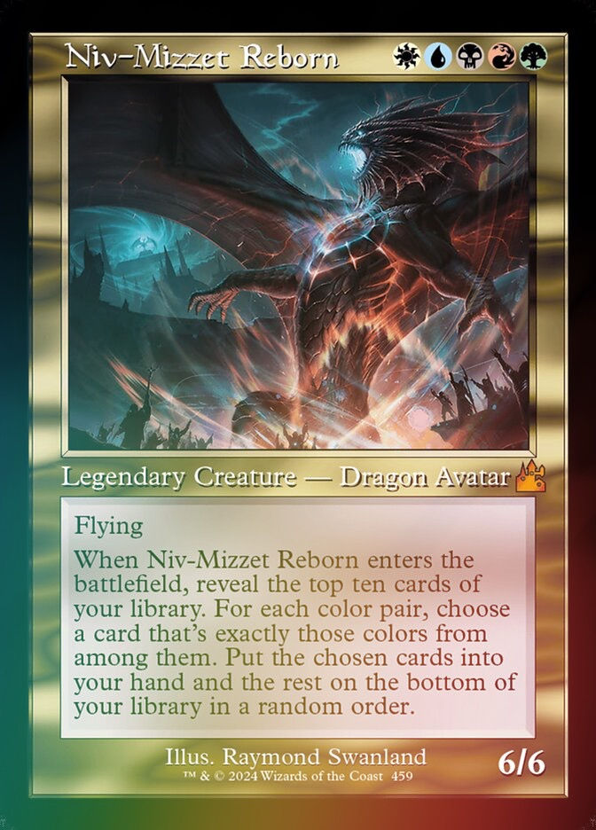 Niv-Mizzet Reborn (rvr) (459) / Retro / Foil
