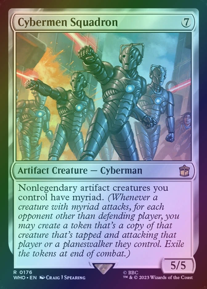 Cybermen Squadron (WHO) (176) / Foil
