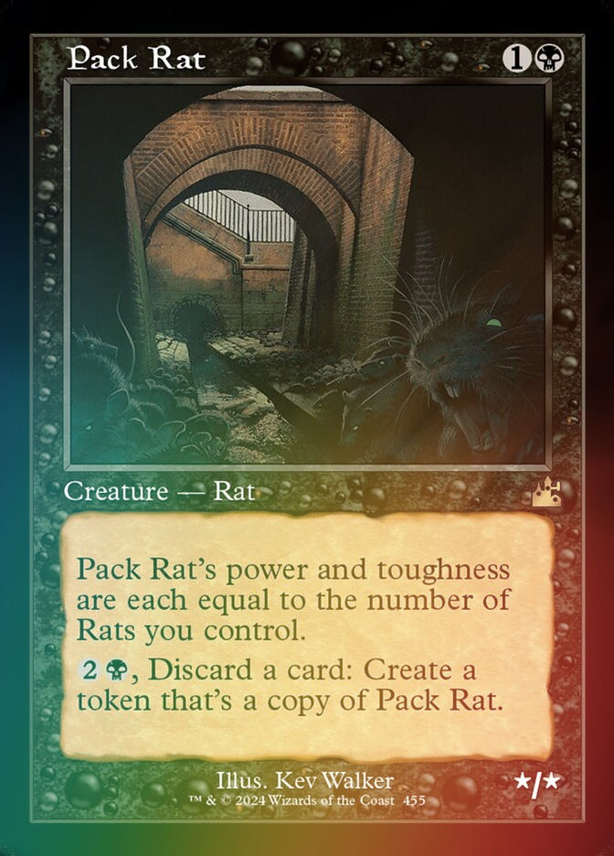 Pack Rat (rvr) (455) / Retro / Foil