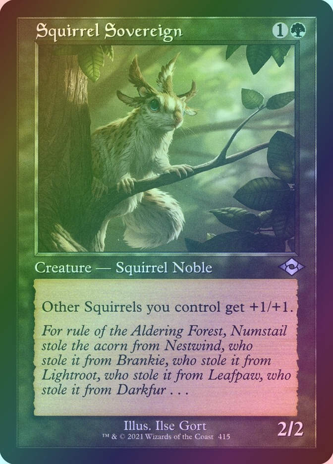 Squirrel Sovereign (MH2) (415) / Foil