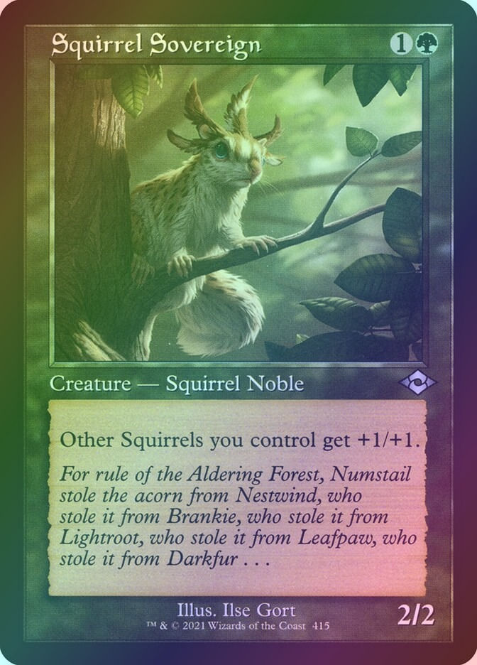 Squirrel Sovereign (MH2) (415) / Foil